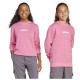 Adidas Παιδικό φούτερ Linear French Terry Sweatshirt Adidas Παιδικό φούτερ Linear French Terry Sweatshirt